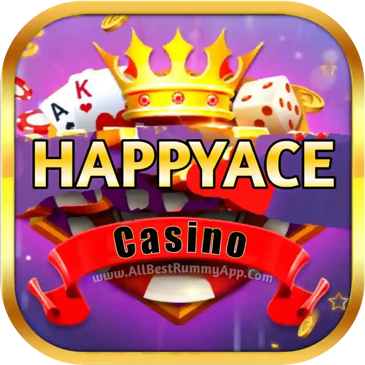 Happy Ace Casino Logo - All Best Rummy App