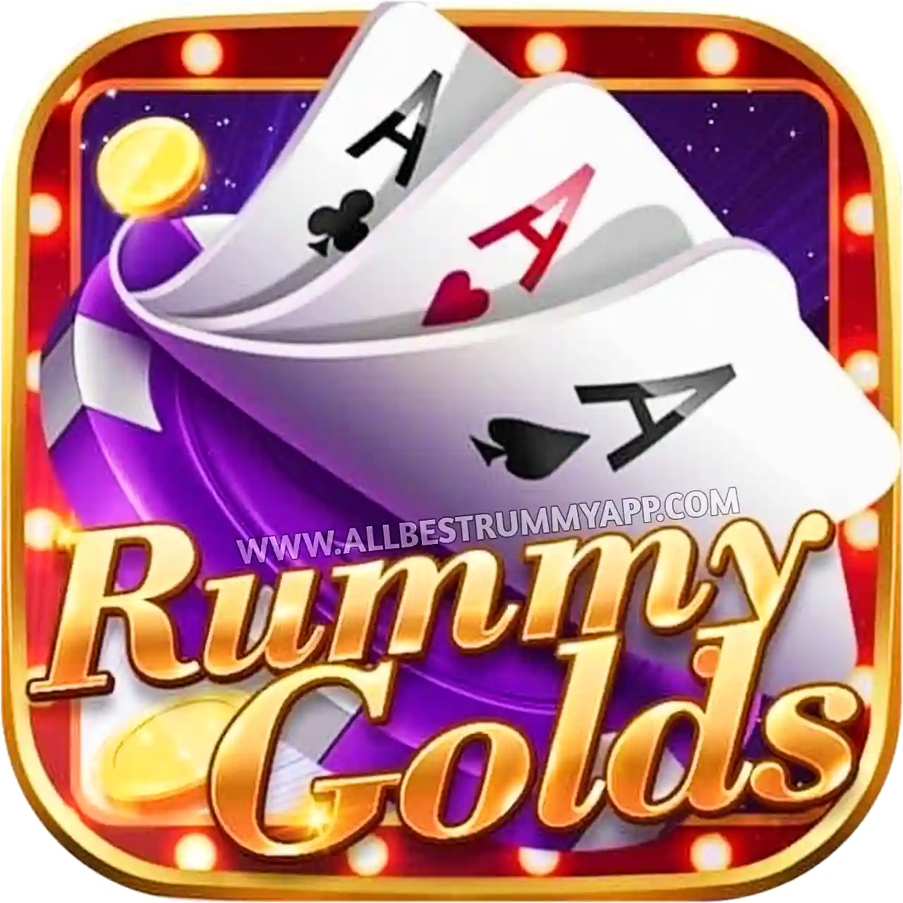 Rummy Golds Logo - All Best Rummy App