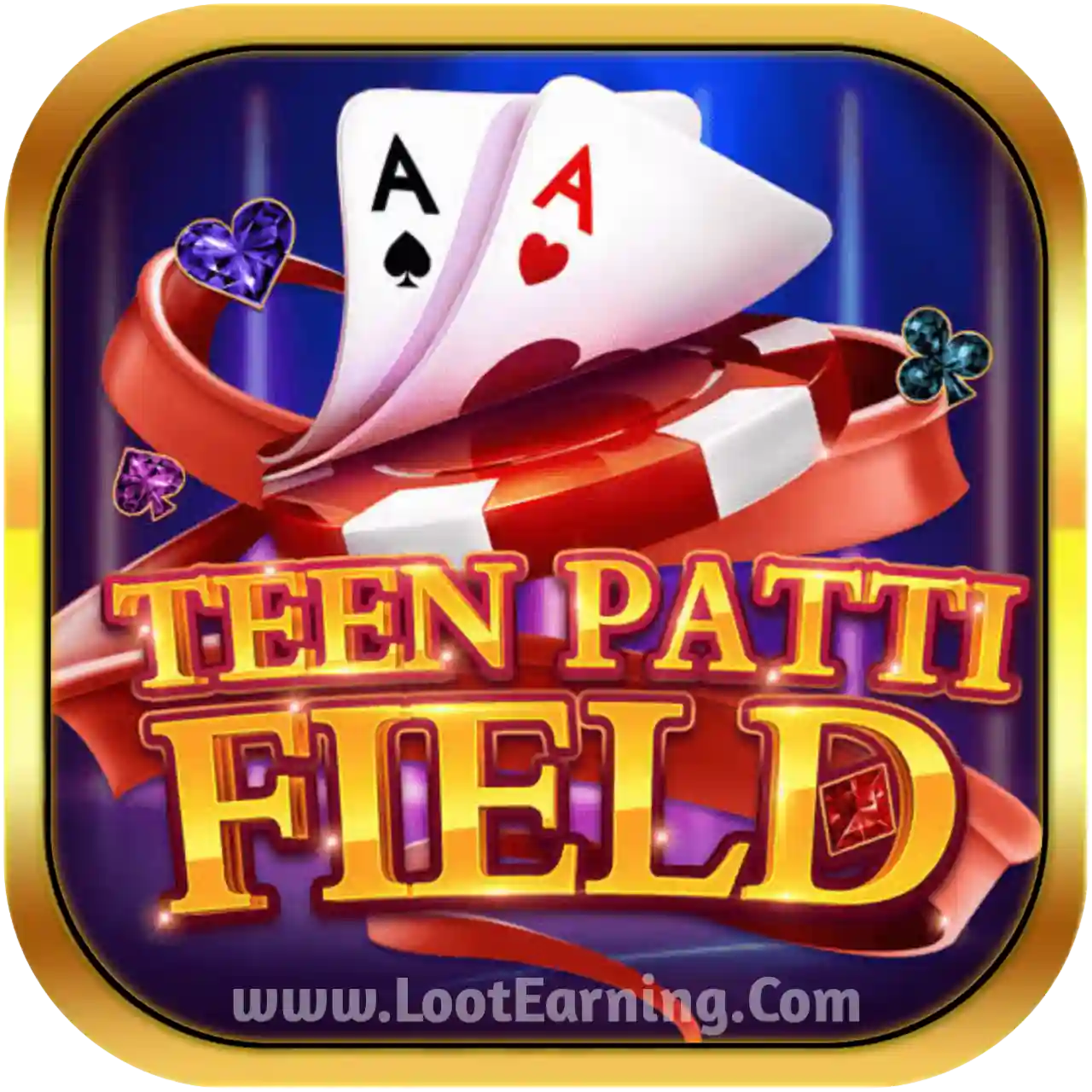 Teen Patti Field Logo - All Best Rummy App