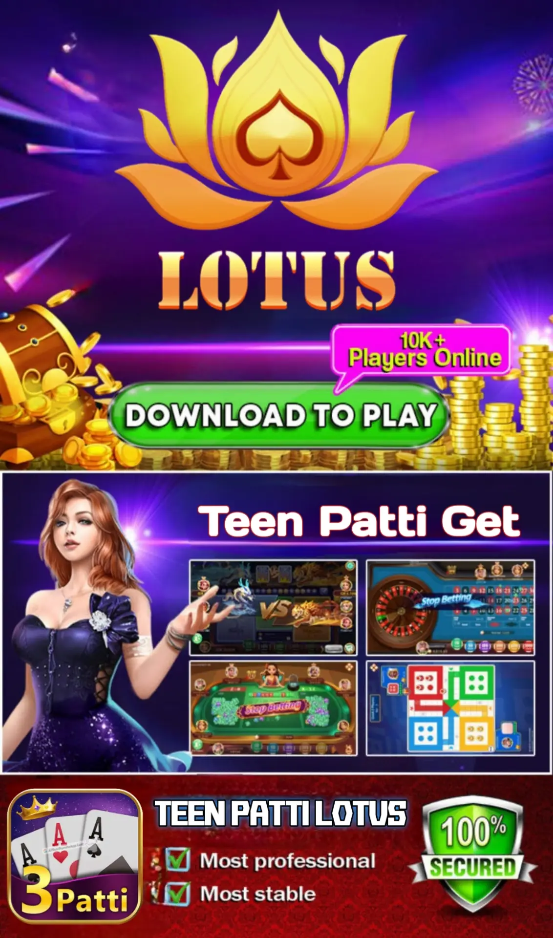 Teen Patti Lotus APK - All Best Rummy App