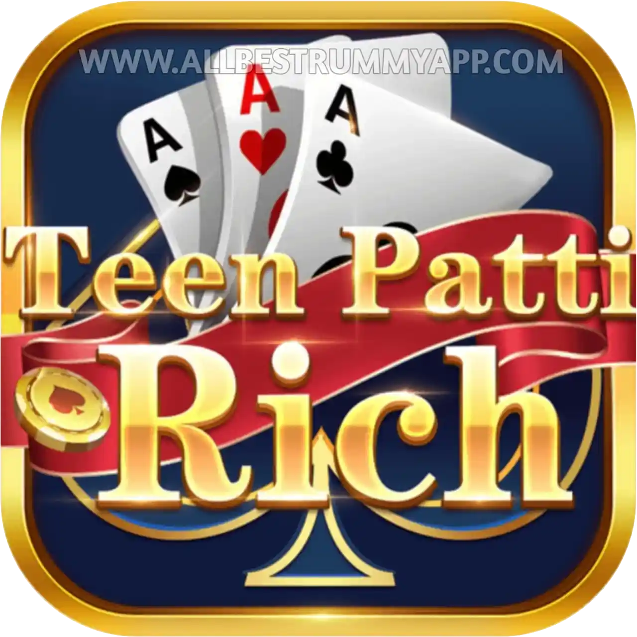 Teen Patti Rich Logo - All Best Rummy App