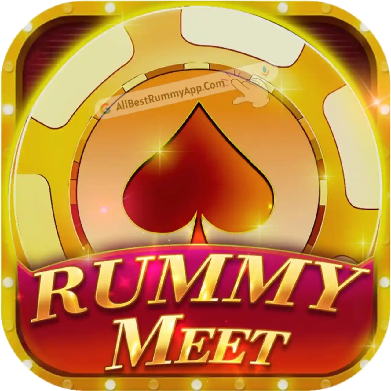 Rummy Meet Logo - All Best Rummy App